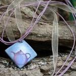 Teapot - hand painted penda..
